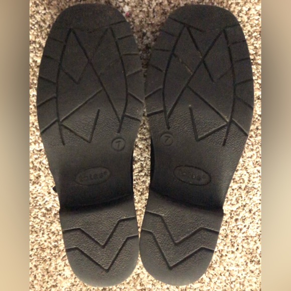 Totes Piedmont Nylon Rain Boots Booties Black 7 - Picture 4 of 9